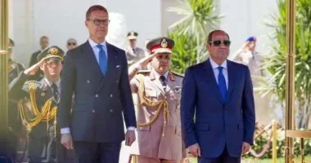 رئيس فنلندا يشيد بالتطور فى مصر: تحول واضح فى البنية التحتية وشبكات الطرق