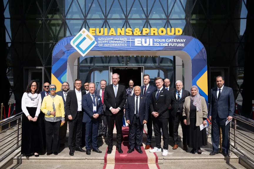 شراكة مصرية فنلندية جديدة.. جامعة مصر للمعلوماتية تبحث التعاون مع نوكيا وألتو