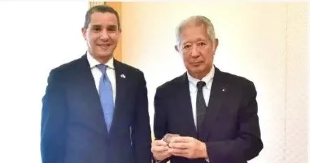 رئيس النواب اليابانى يؤكد دعم بلاده الكامل لجهود مصر لتحقيق الأمن والاستقرار فى الشرق الأوسط