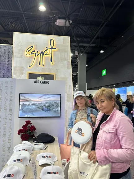 إيركايرو تروج للسياحة المصرية في كازاخستان