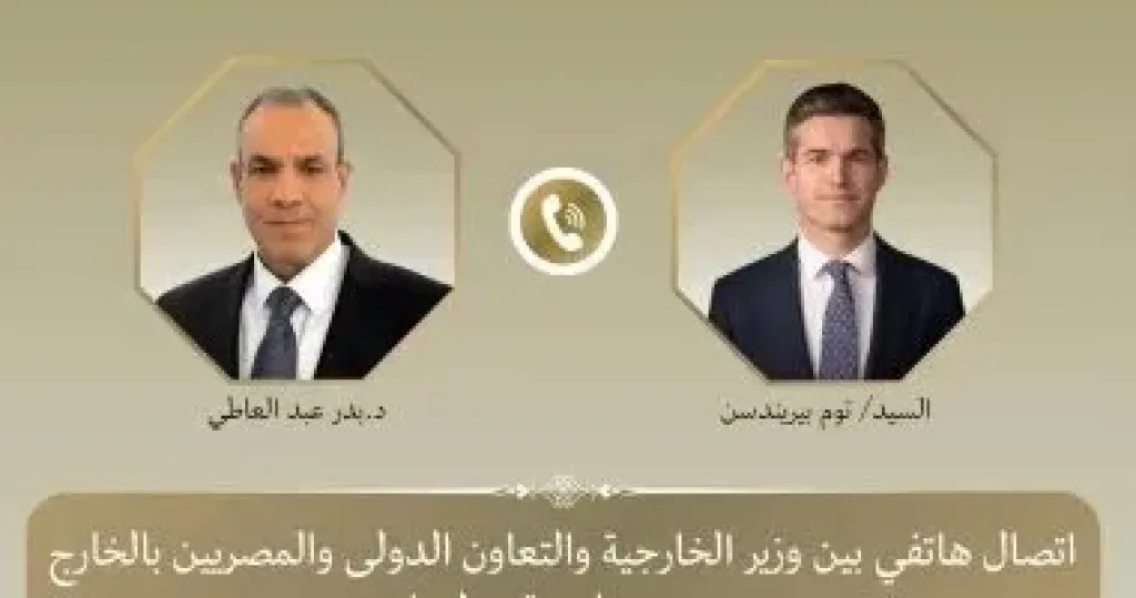 وزير الخارجية يؤكد لنظيره الهولندى دعم المسار الدبلوماسى بين أمريكا وإيران