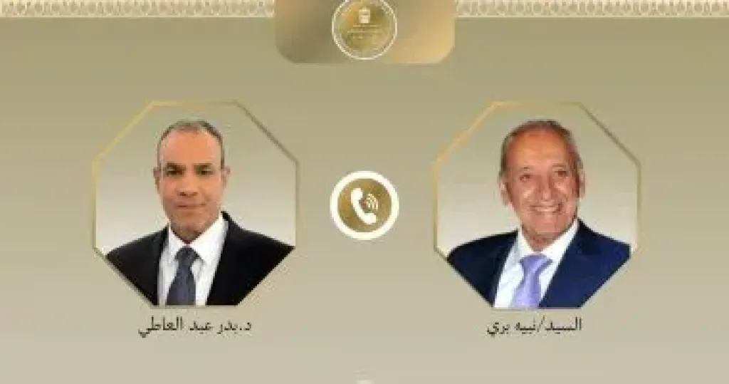 وزير الخارجية يبحث مع رئيس البرلمان اللبنانى جهود تثبيت وقف إطلاق النار