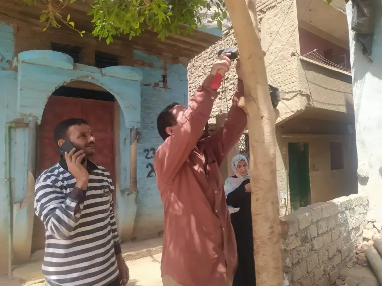 محافظ أسيوط: استمرار تركيب الأكواد التعريفية لأشجار مبادرة 100 مليون شجرة