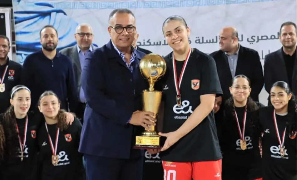 ناشئات الأهلي لكرة السلة يتوجن بكأس الجمهورية 2025-2026 دون هزيمة