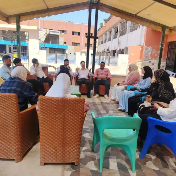 شباب الشرقية  اجتماع تنظيمي بنادي الشرقية الرياضي لوضع خطة محكمة