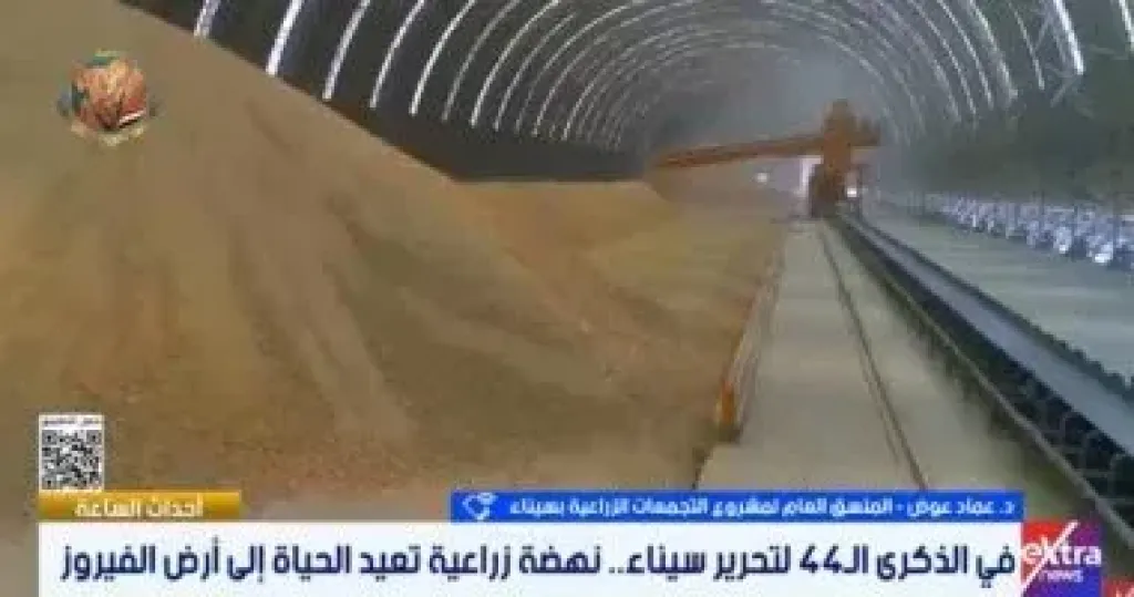 التجمعات الزراعية بسيناء: نخوض معركة تنمية لتحقيق الأمن الغذائي