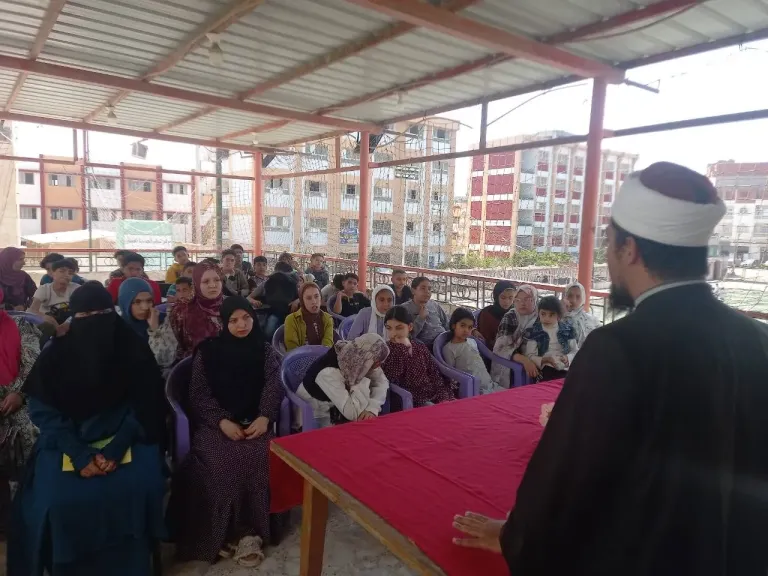 تنمية النشء بالشرقية تختتم تنفيذ الشهر الرابع لبرنامج الرواق الأزهري فى موسمه الرابع