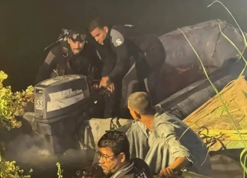 انتشال جثة في أسيوط