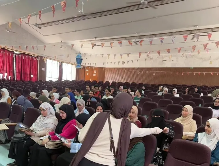 مياه الشرقية   تعقد ندوة توعية بكلية  الطب البيطري بجامعة