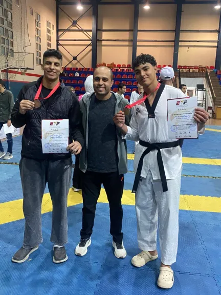شباب الشرقية: برونزيتان فى أوزان الجمهورية للتايكوندو
