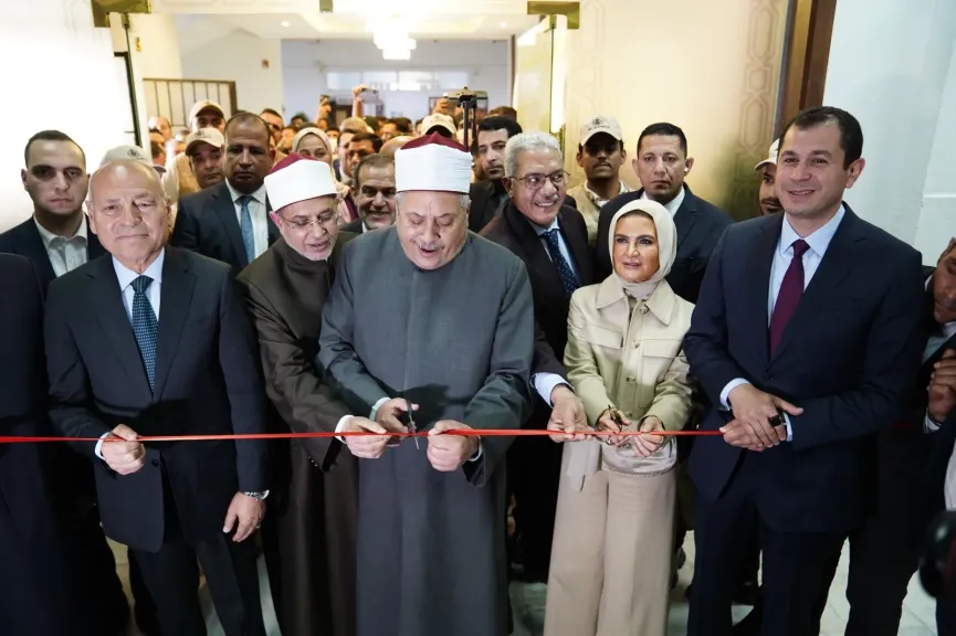 صندوق تحيا مصر وبيت الزكاة والصدقات يطلقان ”دكان الفرحة” بجامعة الأزهر وسط فرحة الطلاب والعاملين