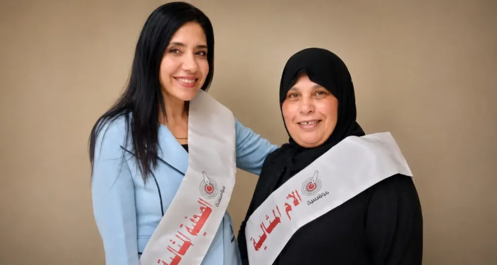 نقابة الصحفيين تكرم الزميلاتين ايمان الجندى ومونيكا عياد بجريدة الوفد  خلال الاحتفال بالمرأة والأمهات المثاليات