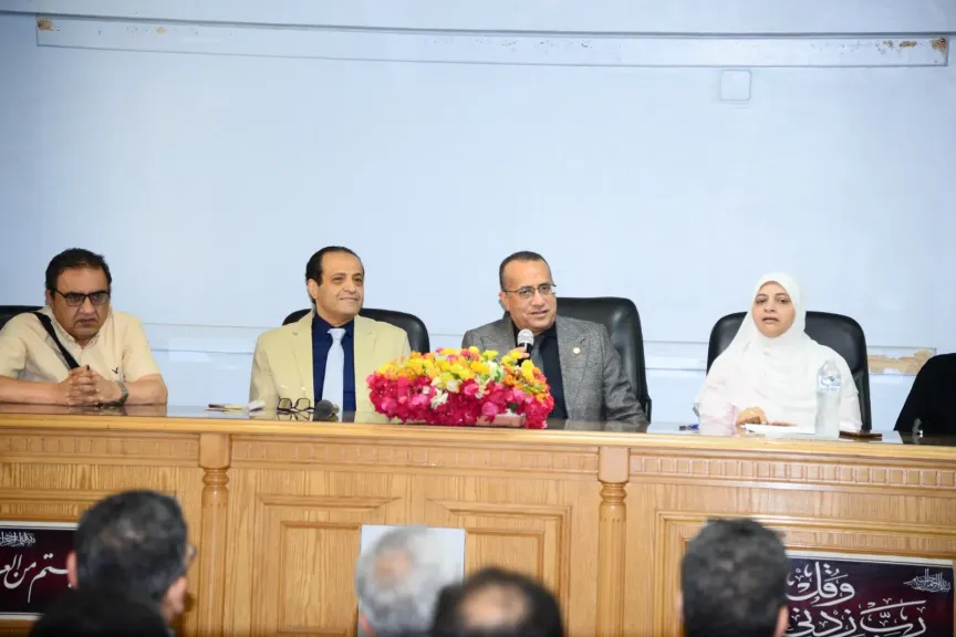 عميد طب أسيوط ورئيس مجلس إدارة المستشفيات الجامعية يعلن عن بدء الميكنة