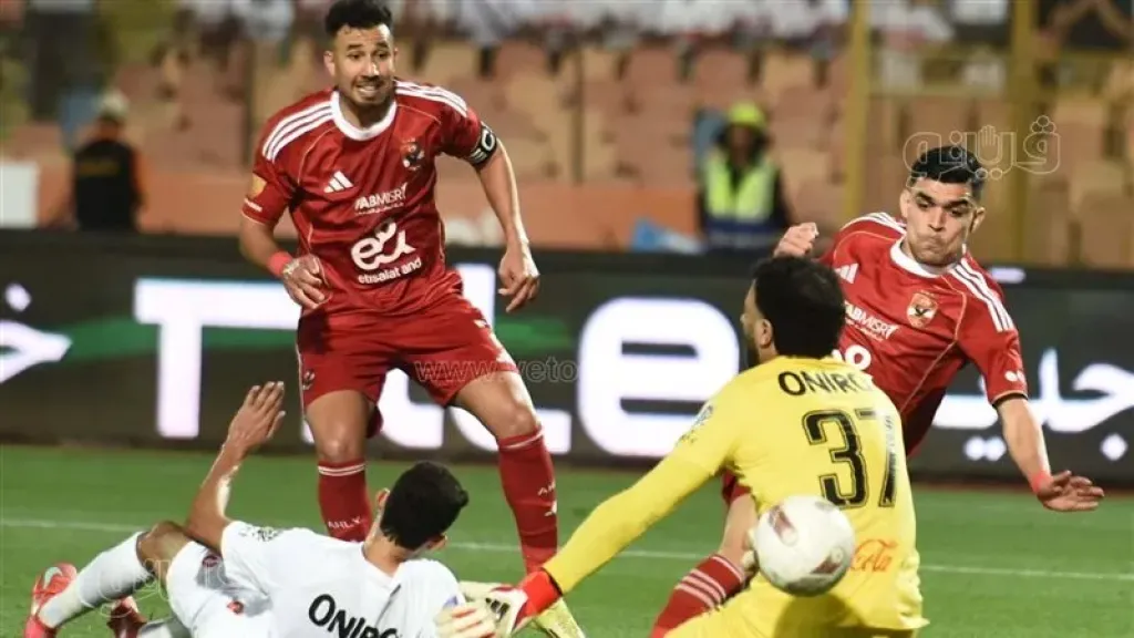 الدوري المصري، الأهلي يتقدم على الزمالك بهدفي بن شرقي والشحات في الشوط الأول
