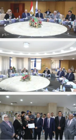 محافظ الشرقية يشارك  اجتماع مجلس إدارة المعهد التكنولوجي العالي بالعاشر من رمضان