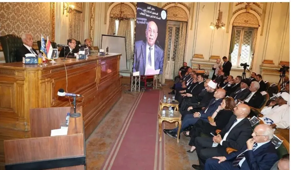 تأبين الدكتور مفيد شهاب  وسط حضور رسمي وعلمي رفيع ( بالصور )