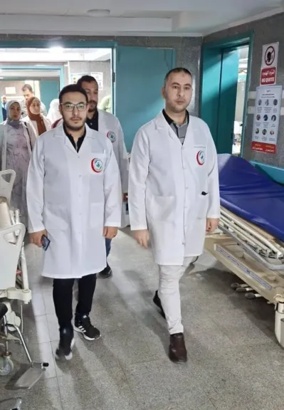 طوارئ فاقوس :مدير المستشفى يتفقد كل اقسام المستشفى