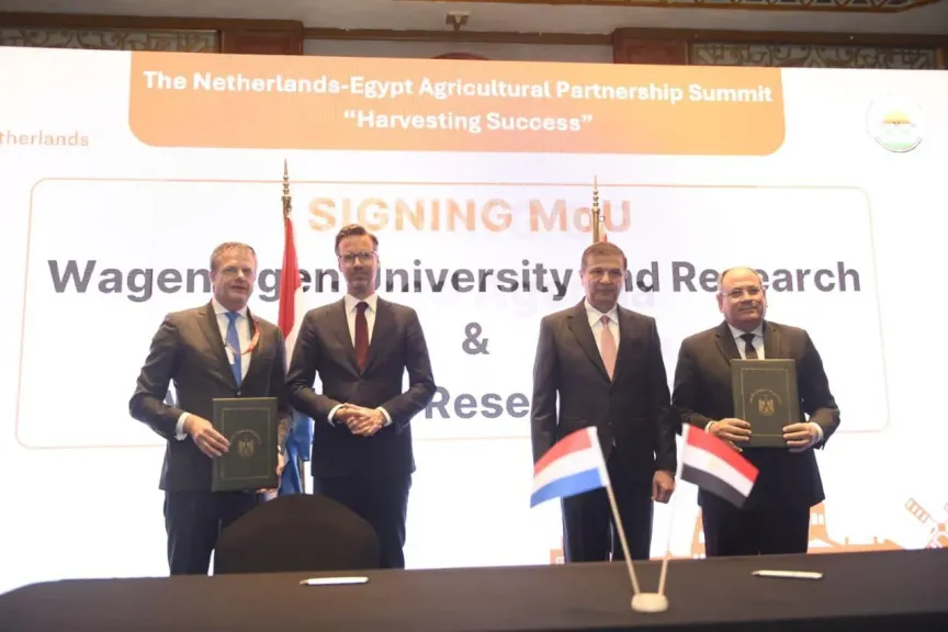 وزير الزراعة يفتتح مؤتمر الشراكة المصرية – الهولندية ويؤكدنقل المعرفة والابتكار أساس تطوير الزراعة