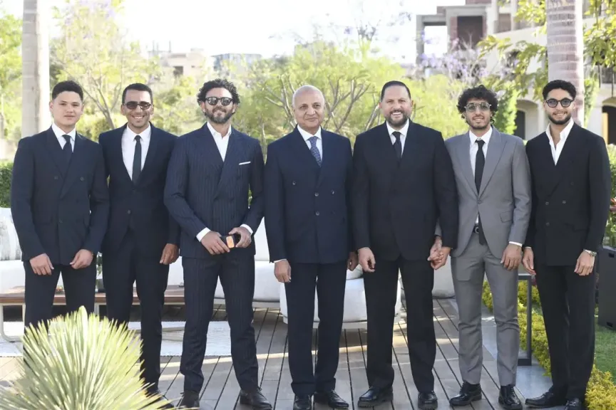 الفنان عماد زيادة يحتفل بعقد قران ابنة شقيقه بحضور غالي وسيد عبدالحفيظ