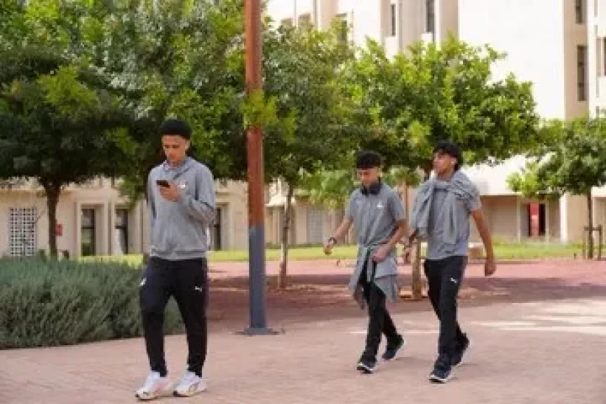 بعثة منتخب الناشئين تصل إلى المغرب للمشاركة في كأس الأمم الأفريقية