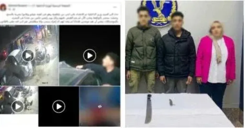عاطل ووالدته يمزقون جسد شاب بـ السكاكين بسبب سيارة