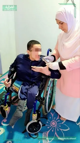 جانب من الزيارات 