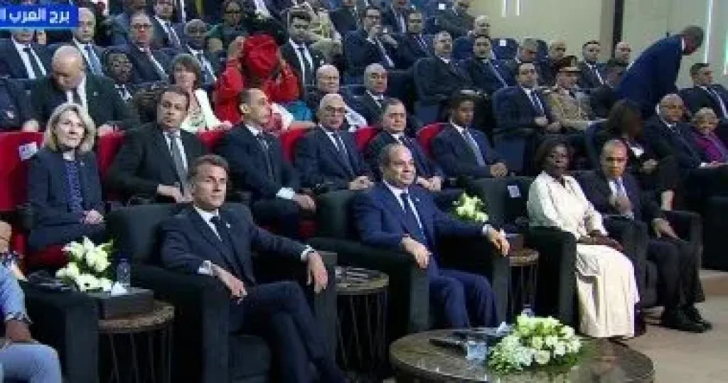 بدء فعاليات افتتاح المقر الجديد لجامعة سنجور بحضور الرئيس السيسى وماكرون