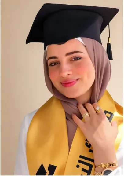 خالد مشعل:  يهنئ أروى سمير بتفوقها في مشروع التخرج بكلية الإعلام بجامعة 6 أكتوبر