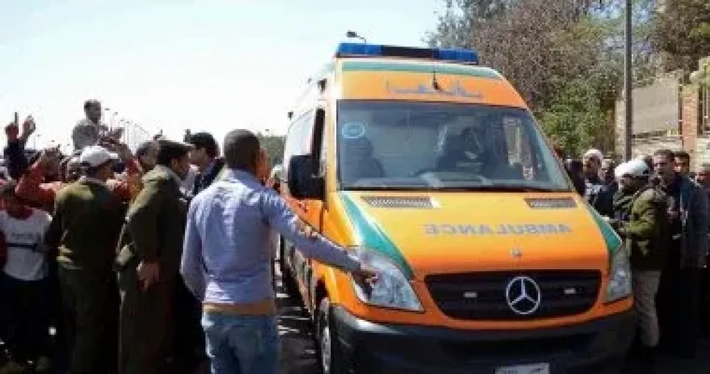 إصابة شخصين نتيجة تصادم موتوسيكل مع قطار فى أبوصوير بالإسماعيلية