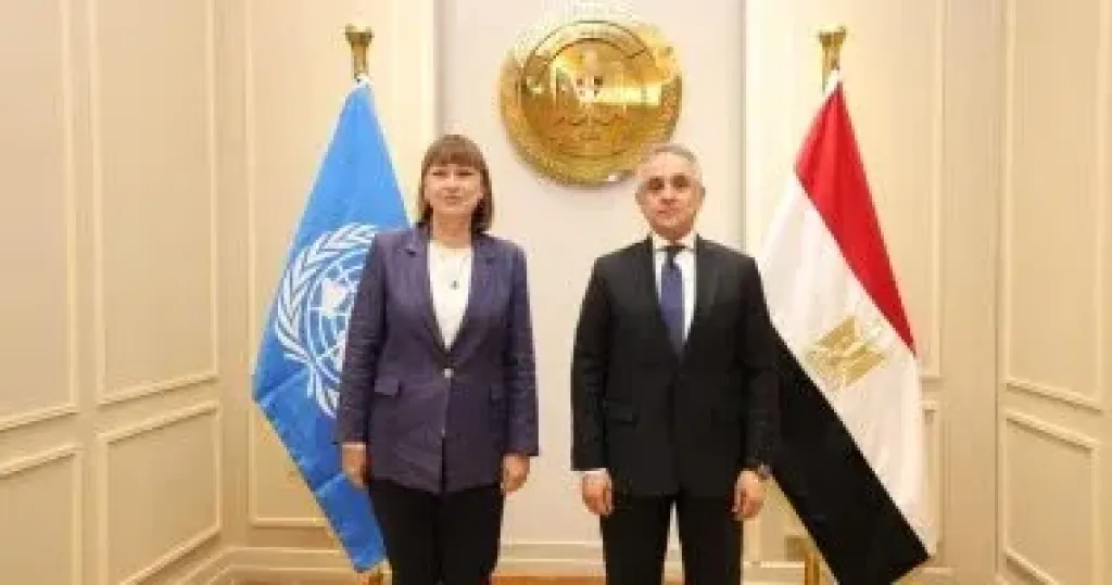 وزير العدل يلتقي المنسقة المقيمة للأمم المتحدة في مصر لبحث تعزيز التعاون