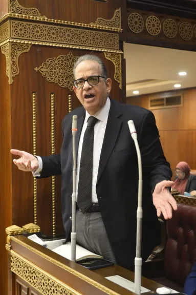 رئيس برلمانية الوفد لوزير الطيران هل كثرة الشركات اكياس رمل معطلة