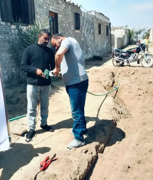رئيس مياه الجيزة يتفقد محطة مياه إمبابة ويثمن دور الكوادر الفنية في تنفيذ أعمال الإحلال
