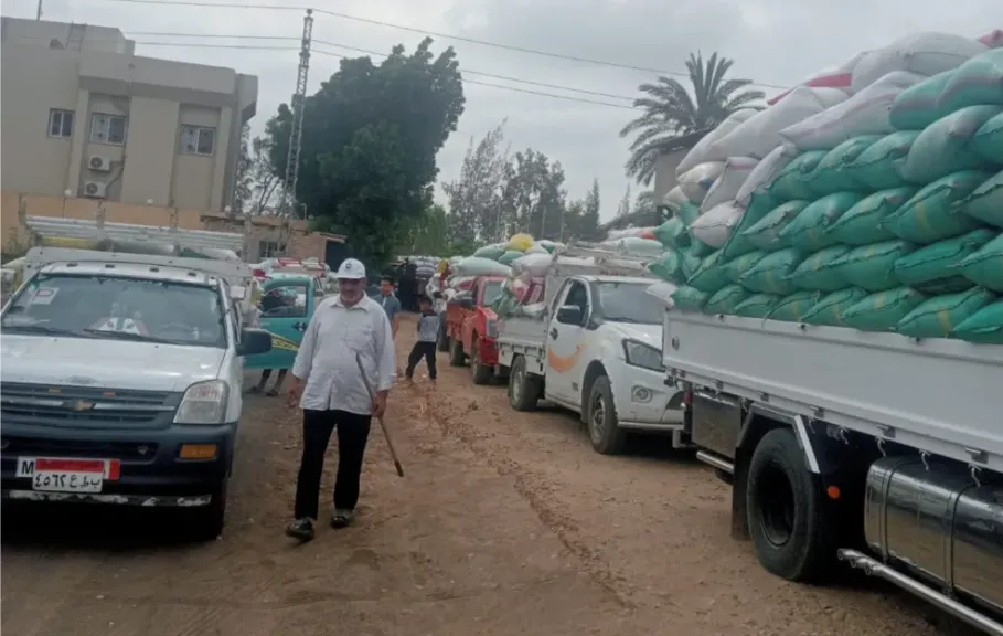 توريد 205227 طن قمح حتى صباح الجمعة 15 مايو وانتظام كامل بمنظومة الاستلام بجميع المواقع