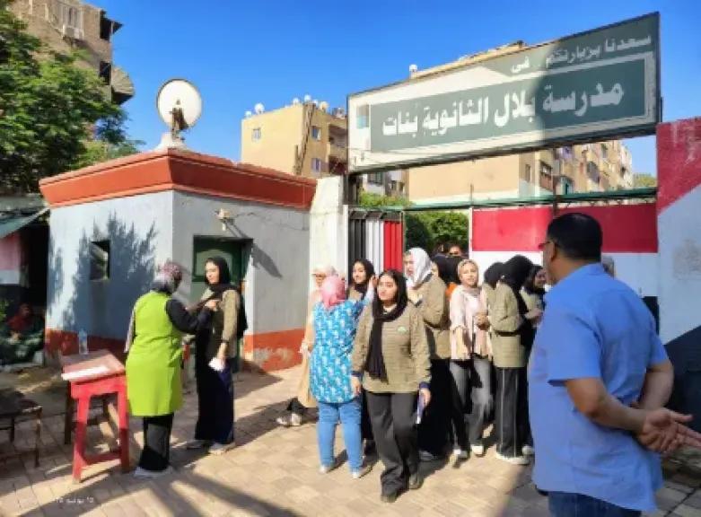 انطلاق امتحانات النقل بالجيزة، آلاف الطلاب يؤدون اختبار اللغة العربية صباح اليوم