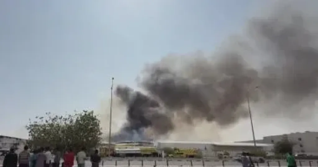 انفجارات ضخمة تهز حي الكرادة في العاصمة العراقية بغداد