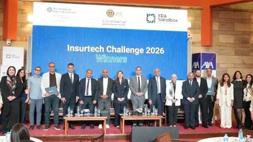 رئيس هيئة الرقابة المالية يشارك في ختام Insurtech Challenge 2026 لتعزيز الابتكار في قطاع التأمين بالجامعة الأمريكية بالقاهرة