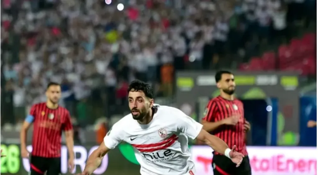نهائي الكونفدرالية..عدي الدباغ يمنح الزمالك التقدم على اتحاد العاصمة في الشوط الأول