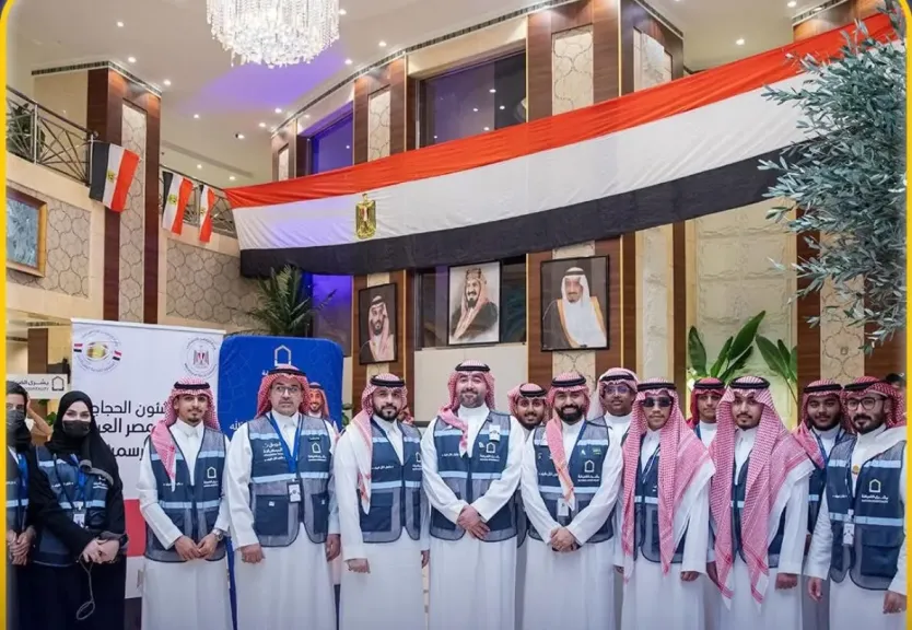 وصول  8516 حاجاً من حجاج الجمعيات الأهلية  إلى مكة المكرمة والمدينة المنورة