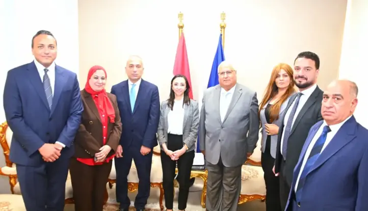 محافظ البحيرة تبحث مع الرئيس التنفيذي للبنك الزراعي دعم الاستثمار الزراعي وتطوير النقل الجماعي