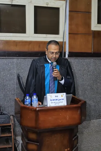 حمادة ليلة يحصل على الدكتوراة فى ادارة الاعمال بتقدير جيد جدا مرتفع
