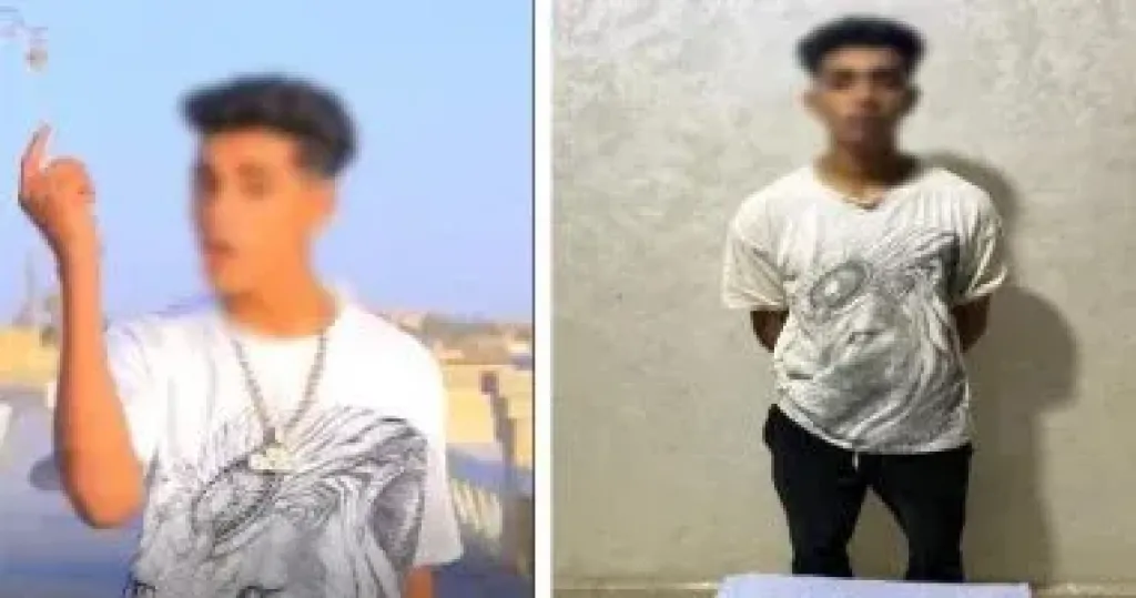 هوس الشهرة ينتهي بـ كلبشات.. سقوط طالب الفيوم صاحب فيديو الإساءة لأهالي المحافظات