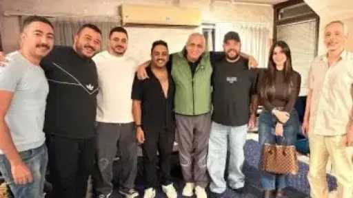 محمد عبد الرحمن توتا وأوس أوس وبيومى فؤاد ينتهون من تصوير فيلم 101 مطافى