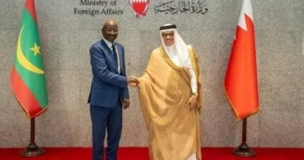 وزيرا خارجية البحرين وموريتانيا يبحثان تطورات الأوضاع الإقليمية الراهنة