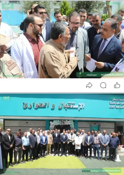 بتكلفه ١٦ مليون جنيه محافظ الشرقية يفتتح قسم الإستقبال والطوارئ بمستشفى الإبراهيمية