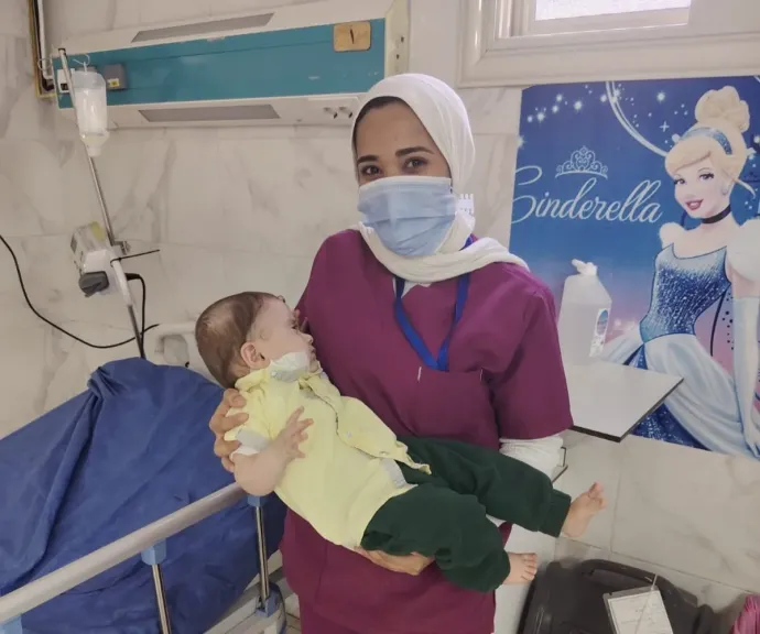صحة الشرقية: إنقاذ طفل رضيع مصاب بجلطة بالمخ داخل عناية الأطفال بمستشفى بلبيس المركزي