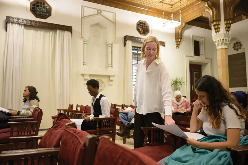 الجامعة الأمريكية تحول حرم  التحرير التاريخي إلى ساحة للتعلم التجريبي من خلال مبادرة ”الثلاثاء في التحرير”
