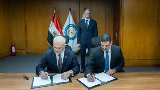 وزير البترول يشهد توقيع مذكرة تفاهم مع شركة تركية للتنقيب عن الذهب بالصحراء الشرقية