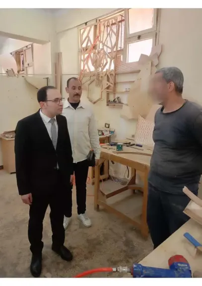 النيابة العامة تجرى تفتيشا لمركز إصلاح وتأهيل أبى زعبل