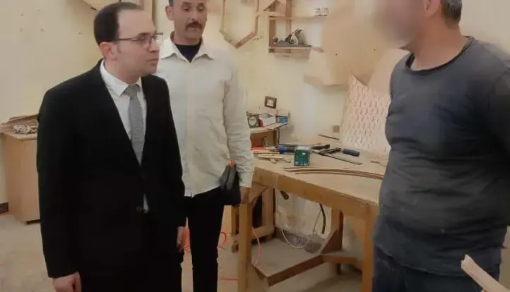 النيابة العامة تجرى تفتيشا لمركز إصلاح وتأهيل أبى زعبل