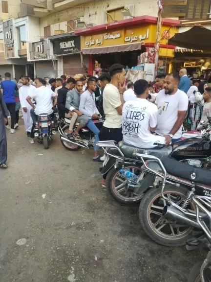 انتشار الدراجات النارية في شوارع أسيوط خلال عيد الأضحى